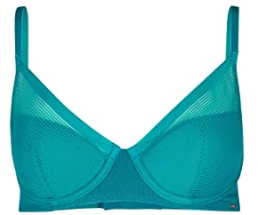 SKINY Damen Schalen Micro Mesh 080650 T-Shirt-BH, Blue Coral, 85B