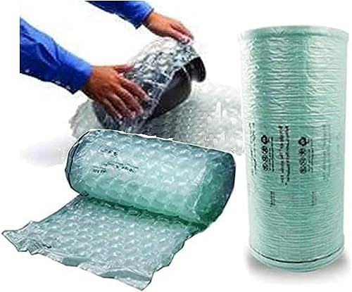 Rollo de película de cojín de aire, Película inflable del bolso del amortiguador de aire, Bolsa de relleno de embalaje del cojín de la burbuja de la película de la burbuja, Cojín de aire para el envío