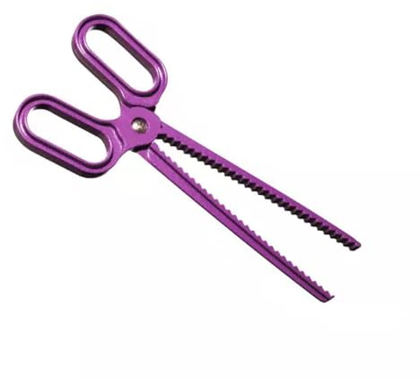 Diysupmkt Bra Cup Adjustment Tool for Detaching and Replacing Sports Bra Padding – Bra Cup Clipper Scissors for Adjusting, Holding, and Removing Bra Inserts (Purple)