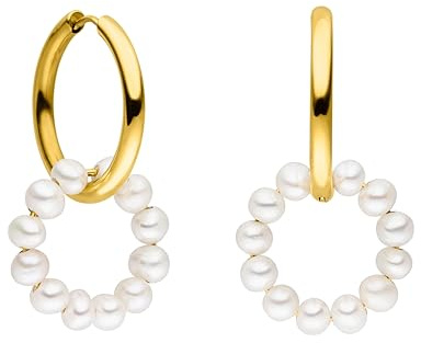 Purelei Honu Ohrringe (Gold) – Damenohrringe aus langlebigem Edelstahl – Wasserfeste Ohrringe Damen – 2,6 cm Durchmesser – Modeschmuck für deinen individuellen Look