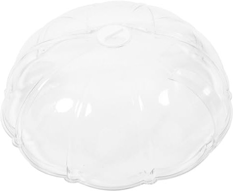 MUCKLILY Cubierta para Salpicaduras De Microondas Tapas para Alimentos Protector De Placa con Asa Rejillas De Ventilación De Vapor Ajustables Mantiene El Horno De Microondas Limpio para La