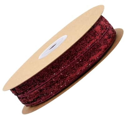 EXCEART 1 Rolle 1 Cm Breites Beflockungsband Plüschbänder Zubehör-verpackungsband Für Den Heimladen 20 M Lange Dekorative Bänder
