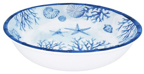 Les Jardins de la Comtesse - Plato hondo (melamina, 23 cm), color coral