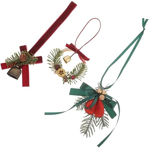 PRETYZOOM Weihnachtsdeko Mit Tannennadeln Zum Aufhängen Weihnachtsdeko Weihnachtsbaumschmuck Partydekoration