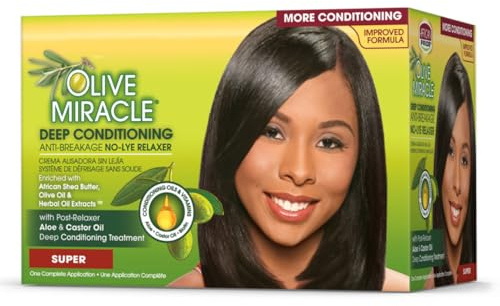 Afican Pride Olive Miracle: Deep Conditioning SUPER Relaxer Size: 1 Complete