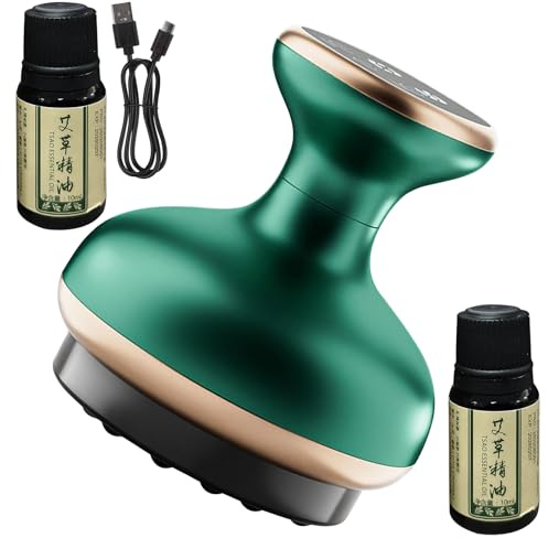 Massaggiatore Anticellulite, Strumento Rimuovi Cellulite, Rimozione Grasso Manuale Modellatore Corporeo con 9 Livelli Regolabili e Luce Rossa per Uomo e Donna