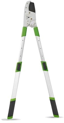 Ratchet Tree Garden Cutter Telescopic Tree Branch Pruning Expandable Sharp Blade with Handle | Garden Patio Anvil Lopper Yard Forestry Tool Cutter (Ratchet Anvil Lopper (103 cm))