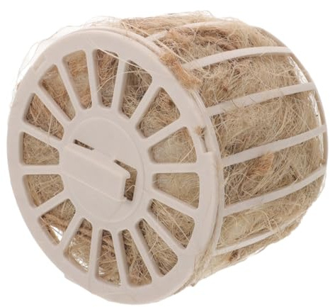 Toyvian Nido per Uccelli in Traspirante con Paglia Naturale Ciotola Nidificazione per Pappagalli e Piccioni Sicuro e Lavabile per e Gioco