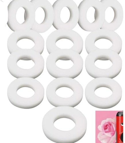 Rose Strong Scented 15x Pack Hoover Air Freshener Disc Pod For Numatic Henry Hetty Quick Pet Handheld Vacuum Cleaner
