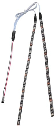 LLINthy wasserdichte Lichtstreifen Für Elektro Scooter Nacht Sicherheitswarnstreifen Für Elektro Scooter Zubehör Nacht Pendler Sicherheits LED