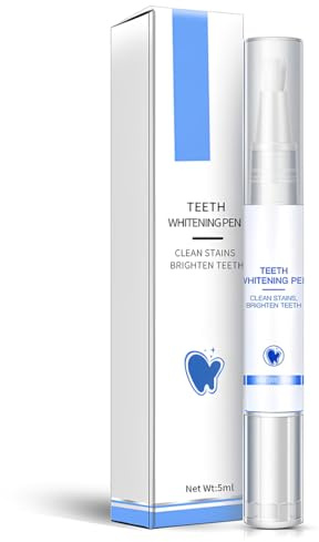 JHAZUN Blanqueador Dental Profesional,Bolígrafo Blanqueador De Dientes,LáPiz Dental,Elimina Manchas RáPidamente,Blanqueadores De Dientes Gel