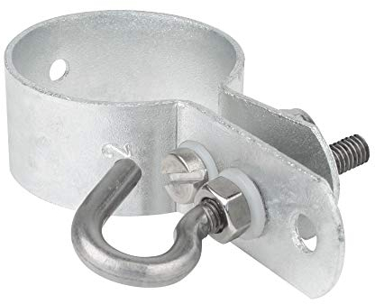 Alberts 655693 Schelle für Geflechtspannstäbe | feuerverzinkt | Schellen-Ø 42 mm