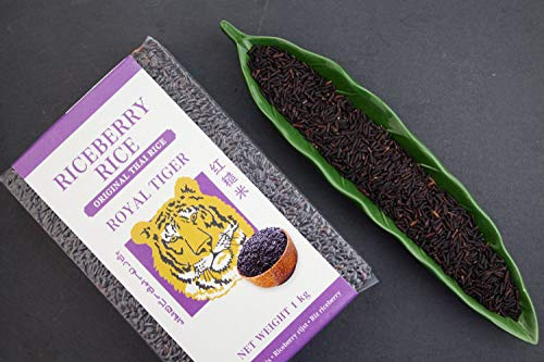 Mr. Ghorbani- Riceberry Reis 1 Kg Original Thailändisches Reis, Reis-Sorte,