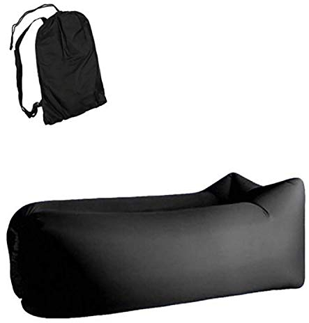 Aufblasbare Liege Luft Sofa Lazy Portable Wasserdicht Auslaufsicheres Licht Bett Float wasserdichte Tasche Couch und Strandkorb Zubehör für Garten, Camping, Wandern, Strand, Reisen