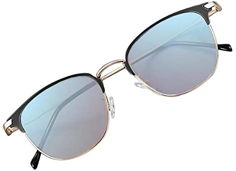 HODERDS Color Blindness Glasses, Red Green Colorblindness Glasses for All Colorblind Types, Applicable to design occupation color identification(Size:13.6x4.6x13.9cm,Color:Black Gold)