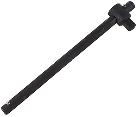 T Handle Wrench Socket Sliding T Handle Socket Wrench Breaker Bar Heavy Duty Steel 1 T Bar Spanner (1/2 inch sliding rod)