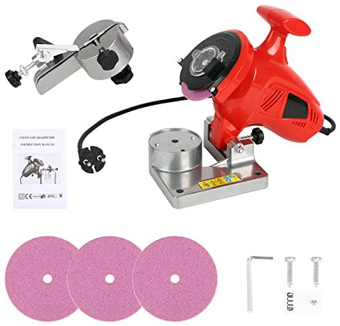 Electric Chainsaw Sharpener,kit Chain Saw Sharpening Tool Set,Hand-held Electric Grinder,Suitable for polishing Hair Chains Einhell