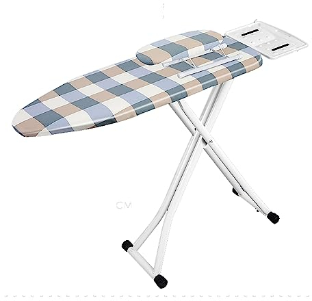 Bügeltisch Professional,Klappbar Bügelbrett Iron,Stabil Dampfbügeltisch Mit Rutschfeste Füße,Bügeltisch Mit Bezug,Bezug Aus 100% Baumwolle, Zusammenklappbare Beine,Höhenverstellbar 70-84cm ( Color : D