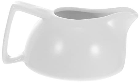 TOPBATHY 1Stk griffloser Safteimer Soßentopf aus Keramik Westlicher Soßenbehälter Mini-Sahnekännchen Espresso Kaffee türkischer Kaffee Kaffeekonzentrat einfacher Soßenhalter Sauciere Salat