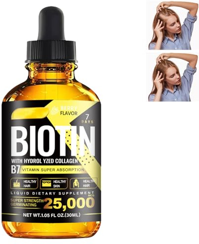 Sérum de Croissance de Cheveux - Pousse Rapide et Traitement pour la Repousse des Cheveux, 1PC