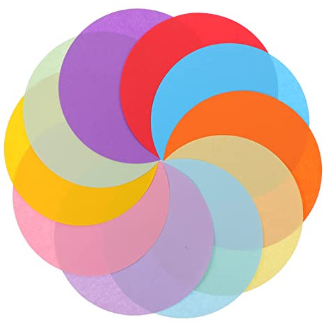 Tofficu 100blätter Rundes Origami-papier Feines Bastelpapier in Großen Mengen Buntes Faltpapier Für Junge Mädchen Druckpapier Für Scrapbooking Und Andere Bastelarbeiten