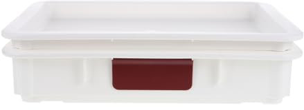 Cabilock Caja Giratoria Para Masa Recipiente Para Porciones De Pizza Almacenamiento Versátil