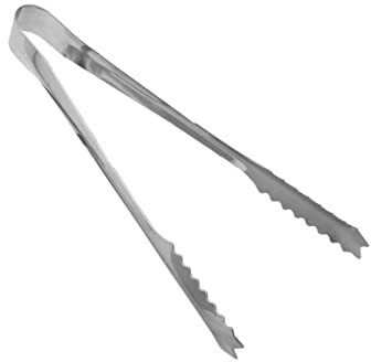 Pinze di ghiaccio in acciaio inossidabile stuzzichini di zucchero che servono pinze insalata bbq morsetti per pinza da 18 cmice a buffet