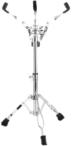 LDHHYH Snare Drum Stand, 8-14 Inch Double Braced Tripod Snare Stand Adjustable Height 45-60cm, Heavy-Duty Drum Pad Stand for Drum Beginners Practice and Stage Performance