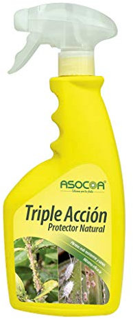 ASOCOA - Triple Acción Insecticida, Fungicida y Acaricida. Antiplagas Ecológico para Todo Tipo de Plantas.