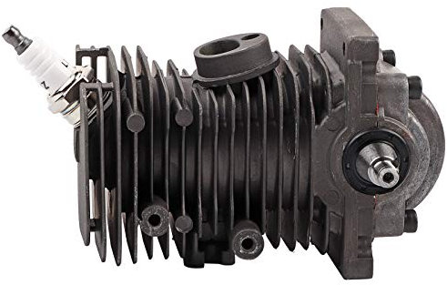 Cilindro Cigüeñal de pistón, Cilindro de motosierra de materiales premium BIEN HECHO, Cilindro de motosierra duradero de repuesto directo para motor doméstico