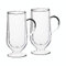 La Cafetière Set of 2 Double-Walled Large Irish Coffee Glasses