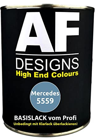 1L Autolack für Mercedes 5559 Lichtblau Hell Autolack Spritzfertig
