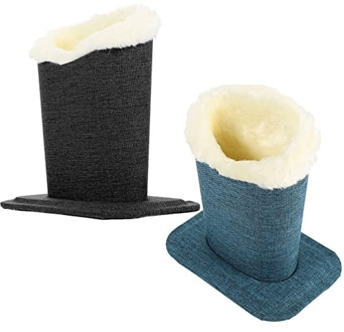 Operitacx Plüsch Brillenhalter 2 Stück Weicher Brillenständer Für Sonnenbrillen Und Lesebrillen Mit Kratzschutz Ideal Für Wohnzimmer Büro Und Schlafzimmer