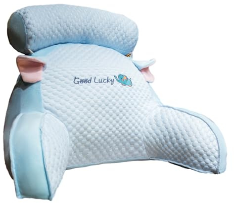 BaoT8YLu Lesekissen, 2-in-1 Rückenkissen zum Sitzen im Bett, multifunktionales Sofakissen mit Armlehnen, Komfort und Ergonomie, Keilkissen, Rückenkissen, Sofa, für Bett, Sessel