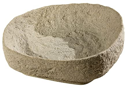FLORANTIA Pflanzschale Steinoptik für Regentonne Hinkelstein Sandstein