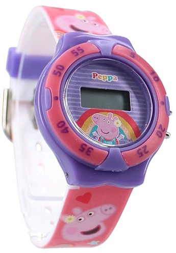 Vadobag Peppa Pig – Kids Time – Digitale Armbanduhr für Kinder – Farbe Rosa
