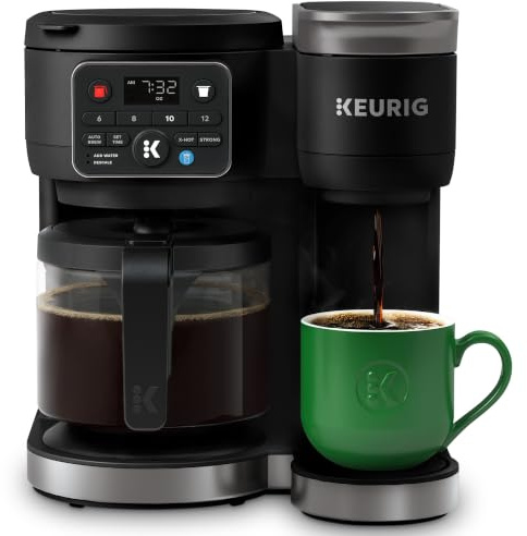 Keurig K-Duo Hot & Iced Single Serve & Carafe Coffee Maker, MultiStream Technology, 72oz Reservoir (Gen 2)