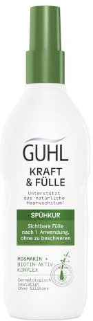 Guhl Kraft & Fülle Sprühkur - Inhalt: 150 ml - Sichtbare Fülle nach 1 Anwendung - Ohne zu beschweren - Silikonfrei