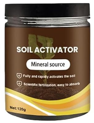 Soil Pro Activator,Professional Bone Meal Fertilizer, Dirt Health Booster,Organic Soil Activator & Plant Fertilizer,Enhances Nutrient Uptake For Indoor And Outdoor Raised Garden,Potting Mix (120g)
