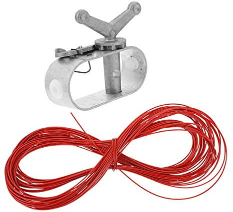 ibasenice Poolabdeckung Winde Mit Kabel Heavy Duty Winde Ratsche Kabel Spanner Für Oberirdische Pools Konstruktion Schmetterlingskurbel Design