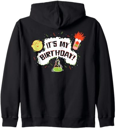 Disney The Muppets It's My Birthday! Bunsen and Beaker Zip Hoodie
