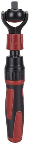 Cocoarm Chiave a Cricchetto 3 8 Chiave a Cricchetto con Testa Flessibile Cr V Retrattile a Sgancio Rapido con Azionamento Reversibile CW CCW per Tecnici di Officina di Garage Falegnami