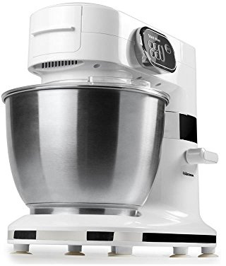 Tristar MX-4162 - Robot de cocina con bol de acero inoxidable de 5 litros, 1000 W, color blanco