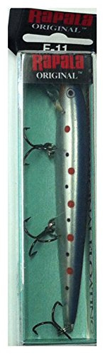Rapala Floating Wobbler 11cm Spotted Silver Blue