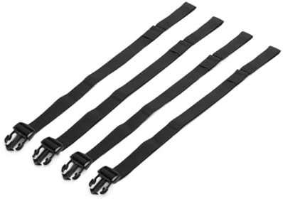 TENSIONING STRAPS FOR DRYBAG 250/350 / 450/600 / 620 SW-MOTECH 4 PCS BLACK