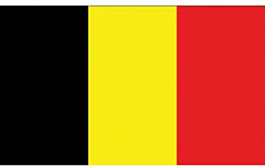 TrendClub100® Fahne Flagge „Belgien Belgium BE“ - 150x90 cm / 90x150cm