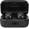 Sennheiser MOMENTUM True Wireless 3 Earbuds - Bluetooth In-Ear Headphones for Music and Calls with Adaptive Noise Cancellation, IPX4, Qi wireless charging and 28-hour battery life, Graphite