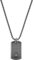 s.Oliver Kette mit Anhänger Edelstahl Herren Halsschmuck, 55+5 cm, Grau, Kompass, Kommt in Schmuck Geschenk Box, 2036846