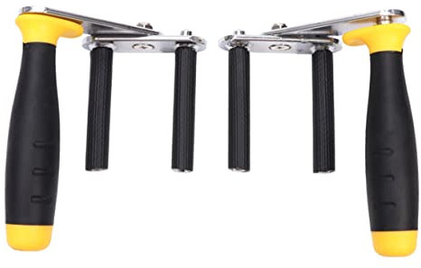 KONTONTY Support Multifonction Levage Plaques Plâtre Et Carrelage Outil Transport Léger Avec Poignée Ajustable Adapté Panneaux Verre Et Dalles Céramique Base Élargie Ergonomique Et Sécurisé