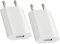 Cargador USB, 2-Pack 5V 1A Enchufe USB Adaptador Pared Universal Corriente, Carga Cabezal Alimentador Movil Carregador, Adaptador Corriente Compatible con Samsung, i-Product
